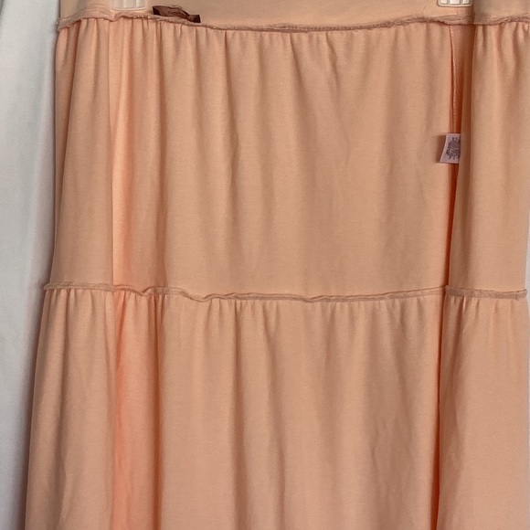 Nwot CROSBY Sz-XL MaxiSkirt,Light🍑Pink Color/Fabric-Soft,/Flowing/Comfortable - Picture 8 of 12